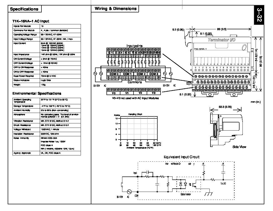 First Page Image of T1K-16NA-1 T1K-INST-M Termination IO Installation and Manual Data Sheet.pdf